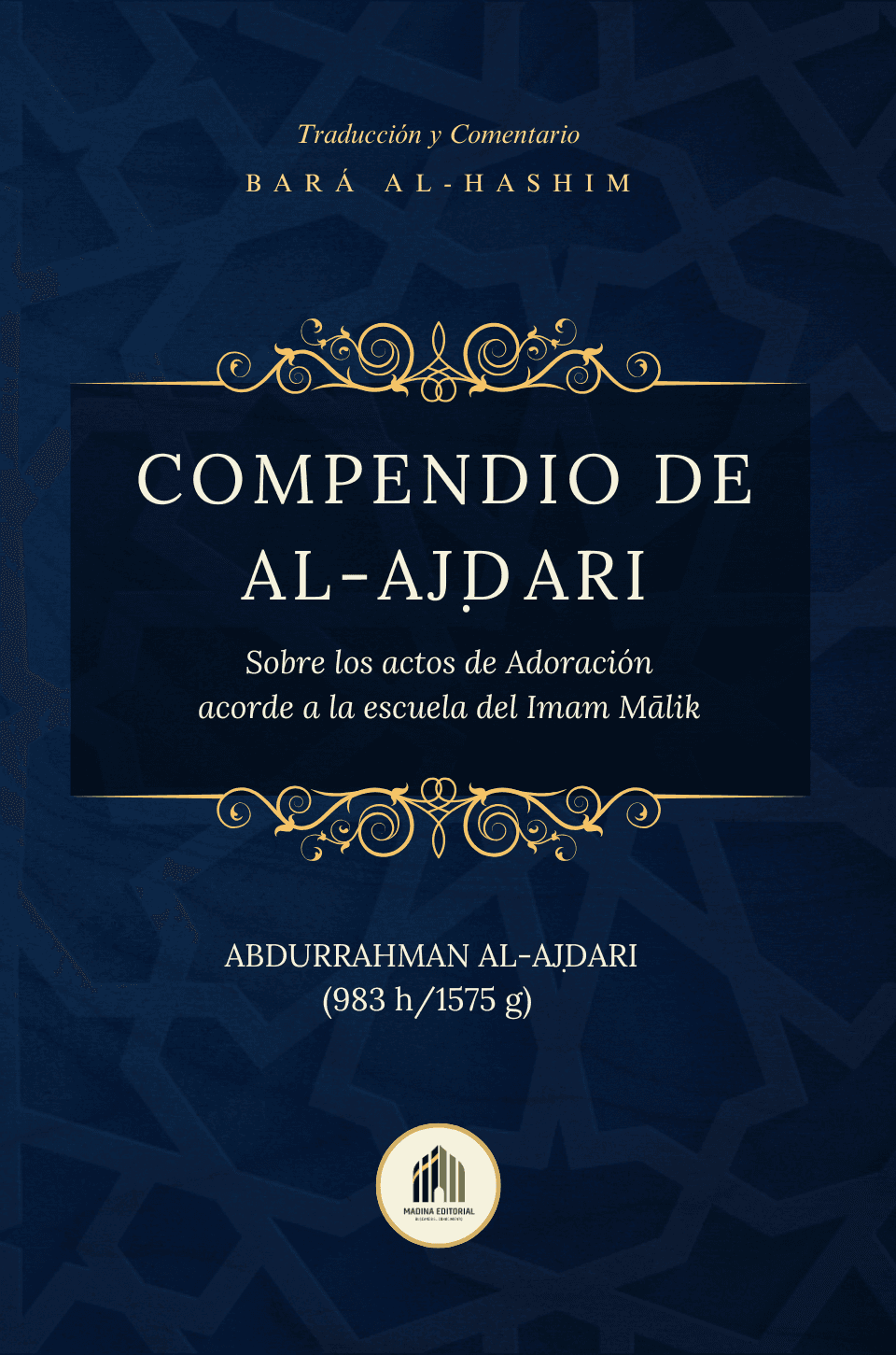 Portada de Compendio de Al-Ajdari